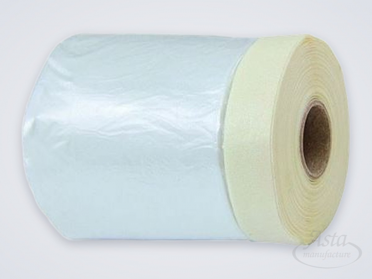 Пленка защитная с малярной лентой по краю (2,7х20 м)