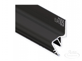 Профиль Flexy Euro 05 (ПФ-8587) стеновой, черный (2м)